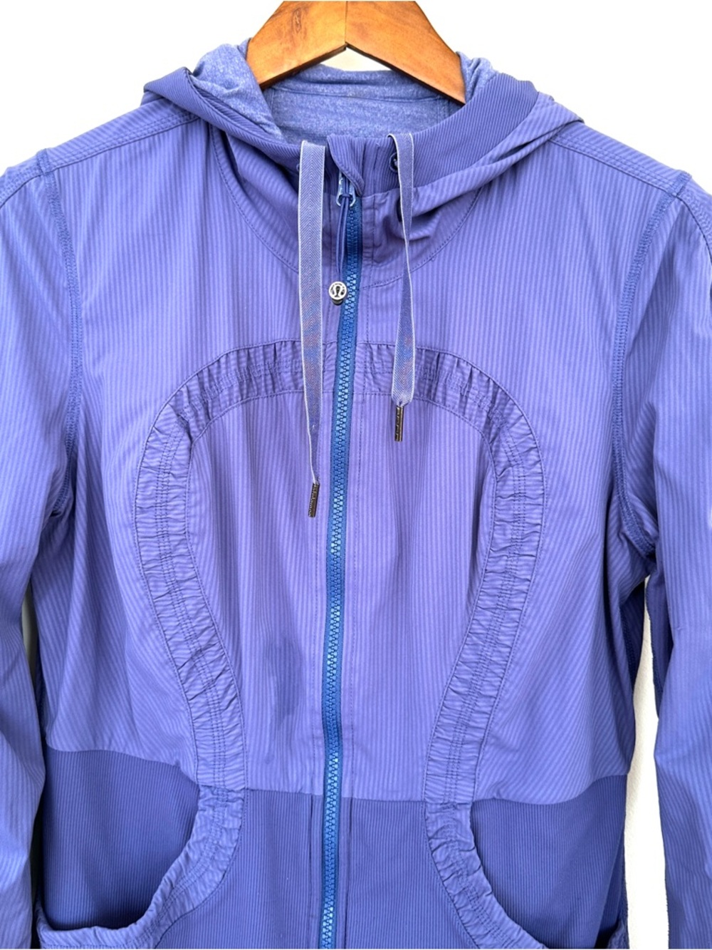 lululemon athletica Royal Blue Full-Zip Hooded Jacket, Reversible - Picture 7 of 15